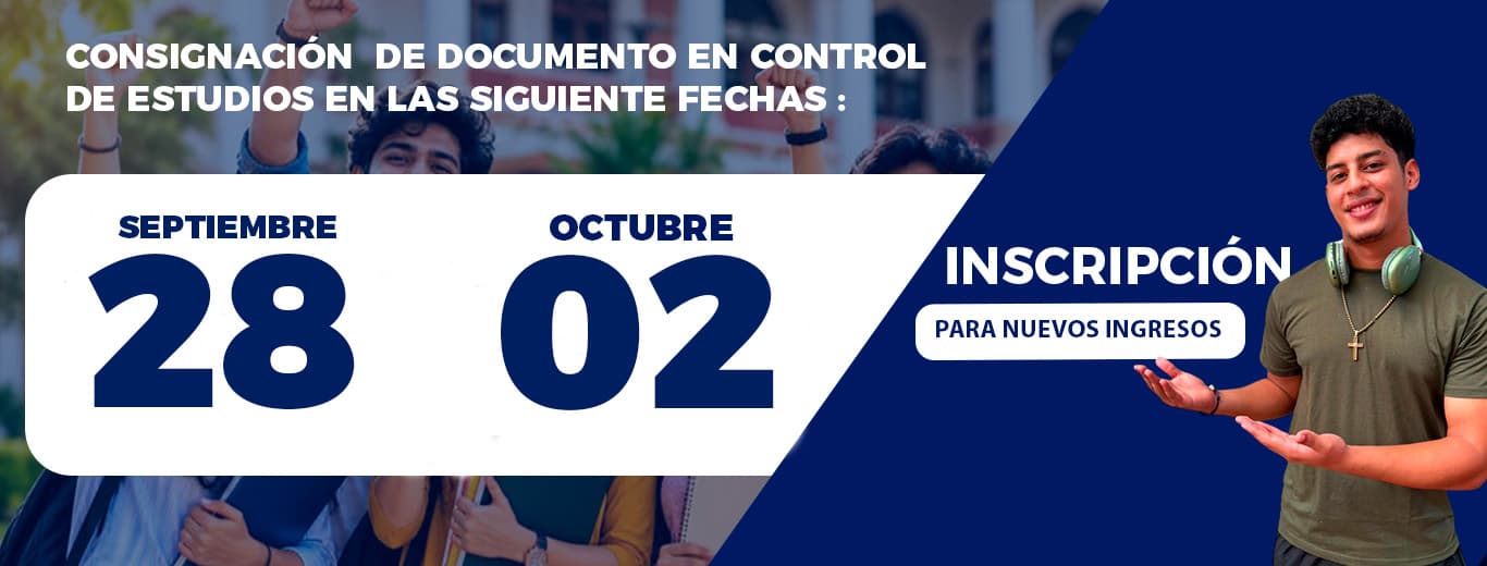 Requisitos de documento para formalizar la inscripción — UPTZ